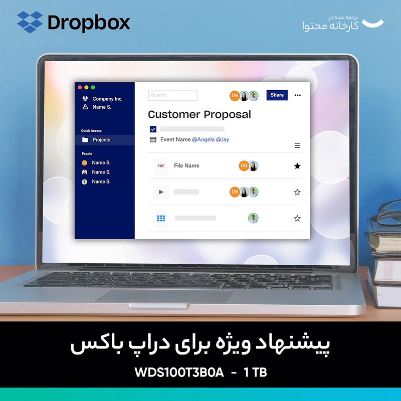 اس اس دی اینترنال SATA III وسترن دیجیتال مدل WD BLUE SA510 ظرفیت 1 ترابایت