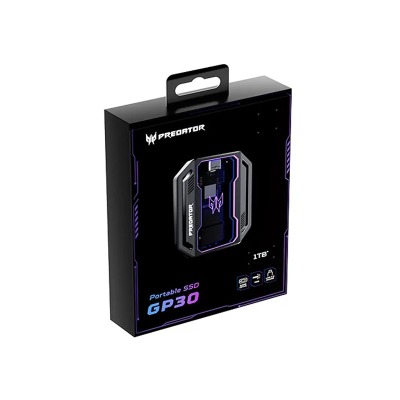 اس اس دی اکسترنال ایسر مدل BL.9BWWR.125 ظرفیت 1 ترابایت رابط USB 3.2 Gen2 به همراه کیف