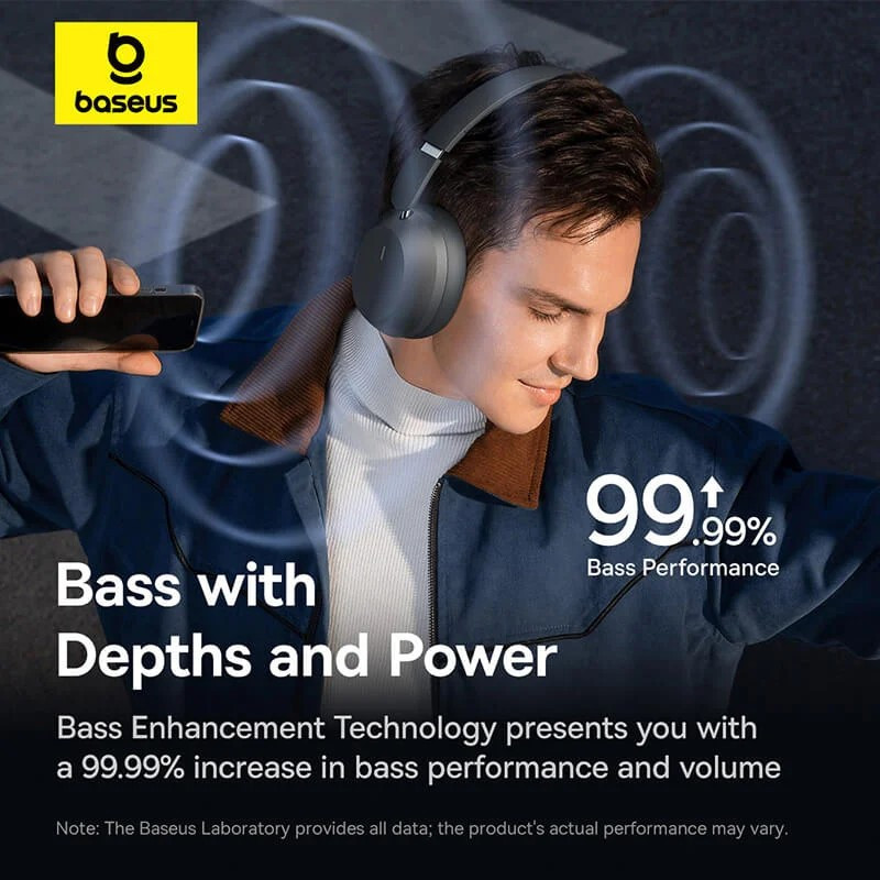 هدست بی سیم بیسوس مدل Bass 35 Max
