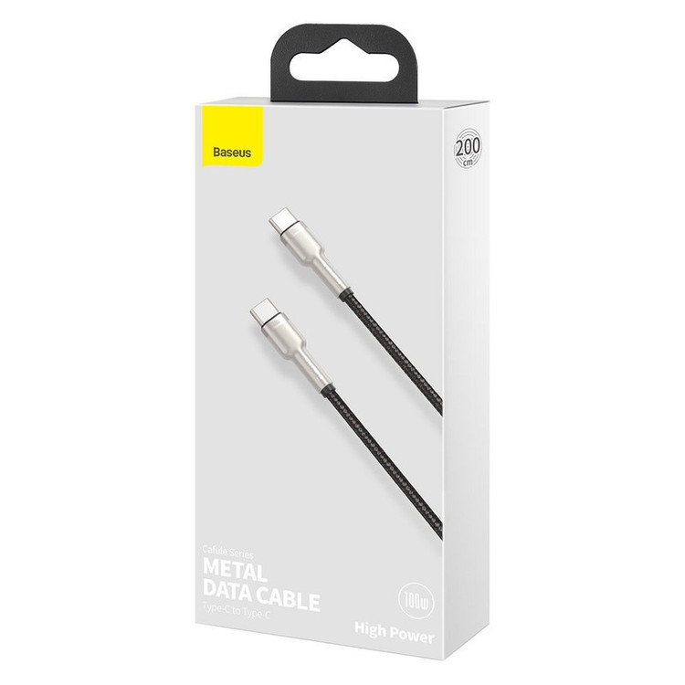 کابل تبدیل USB Type C به USB Type C باسئوس مدل CATJK طول 2 متر