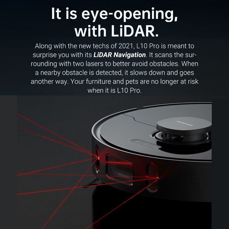 جارو رباتیک دریم مدل L10 Pro