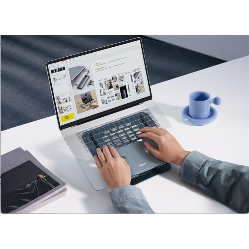 پایه نگهدارنده لپ تاپ بیسوس مدل تاشو UltraStable Pro BS-HP017