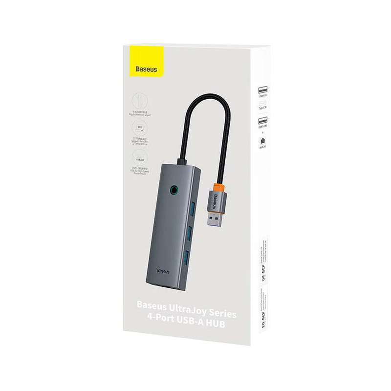 هاب 4 پورت USB 3.0 بیسوس مدل UltraJoy Series 4 BS-OH109