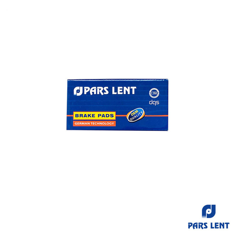 لنت ترمز جلو خودرو لنت پارس مدل 24246 دو جفت مناسب برای سایپا شاهین اتوماتیک
