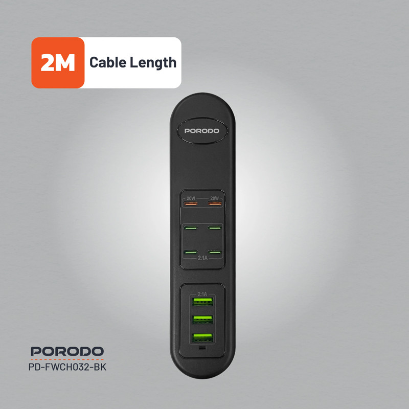 چندراهی برق پرودو مدل USB HUB