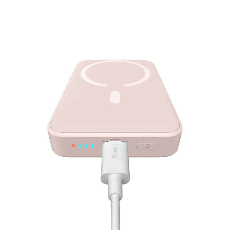 پاوربانک باسئوس مدل Magnetic Mini ظرفیت 10000 میلی آمپر ساعت