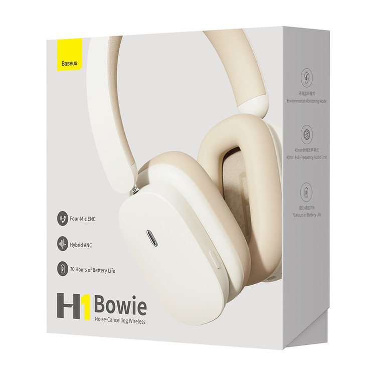 هدفون بلوتوثی باسئوس مدل ZHE BOWIE H1 NEUTRAL 2022