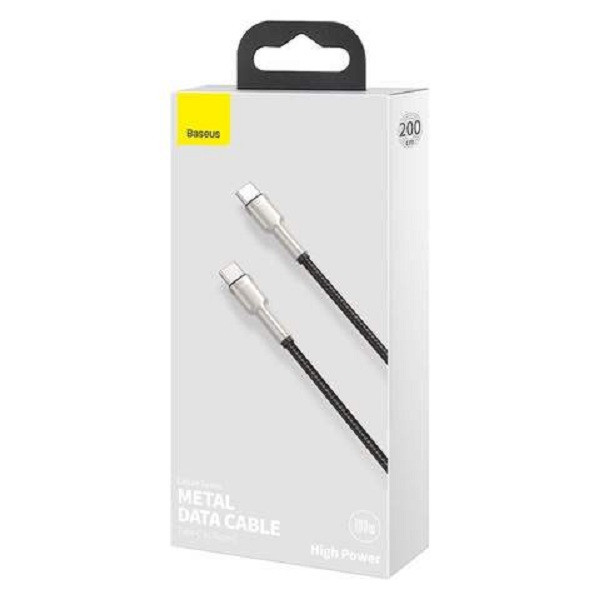 کابل تبدیل USB-C به USB-C باسئوس مدل CATJK-D06 طول 2 متر