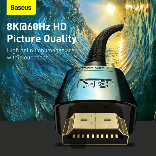 کابل HDMI بیسوس مدل High Definition Series 8K طول 3 متر