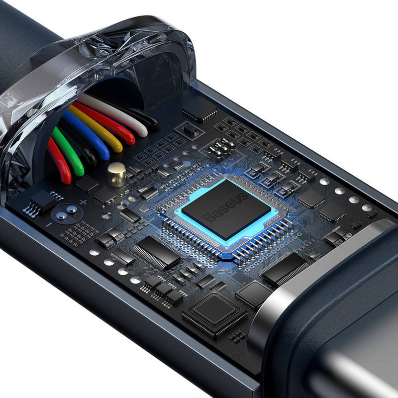 کابل USB-C باسئوس مدل Crystal Shine 100W طول 1.2 متر