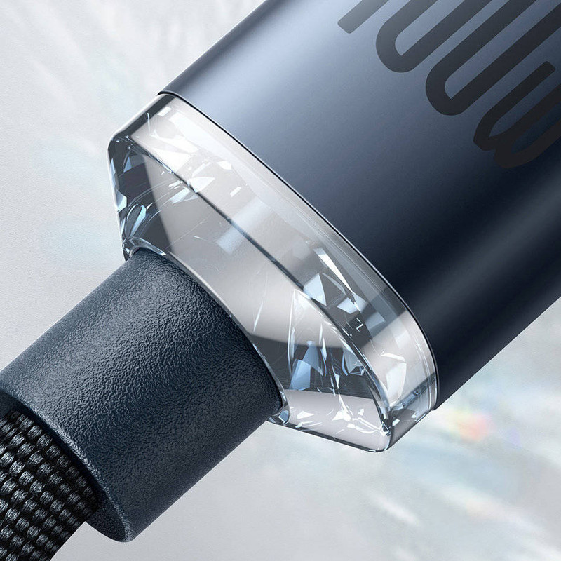 کابل USB-C باسئوس مدل Crystal Shine 100W طول 1.2 متر