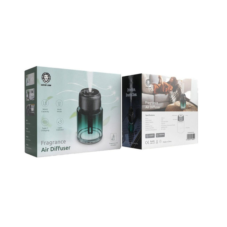 خوشبوکننده خودرو گرین لاین مدل Fragrance Air Diffuser با رایحه Perfume حجم 160 میلی لیتر