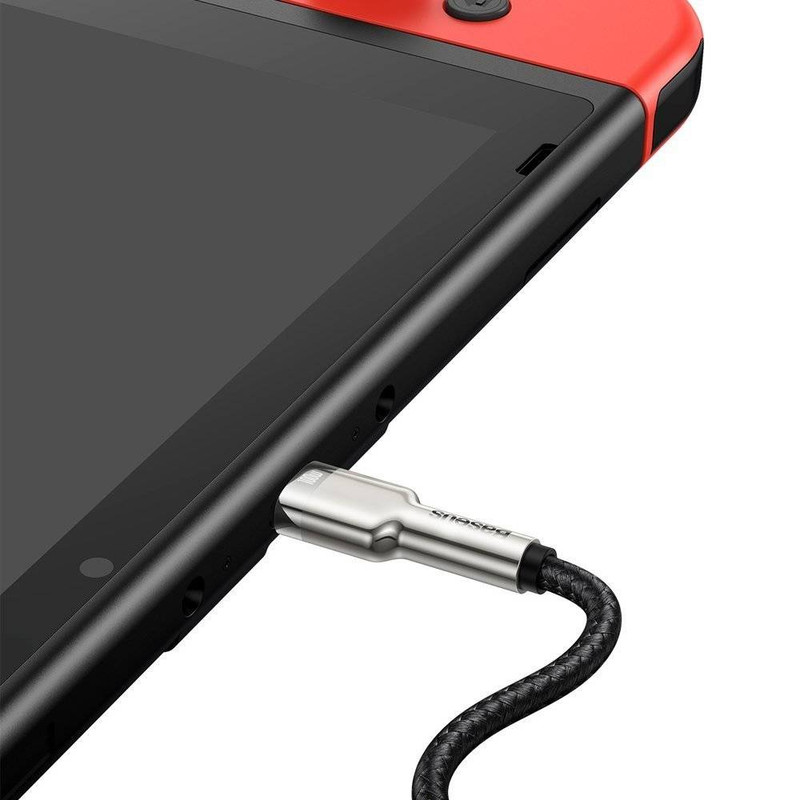 کابل تبدیل USB-C باسئوس مدل Metal Series 100W طول 2 متر