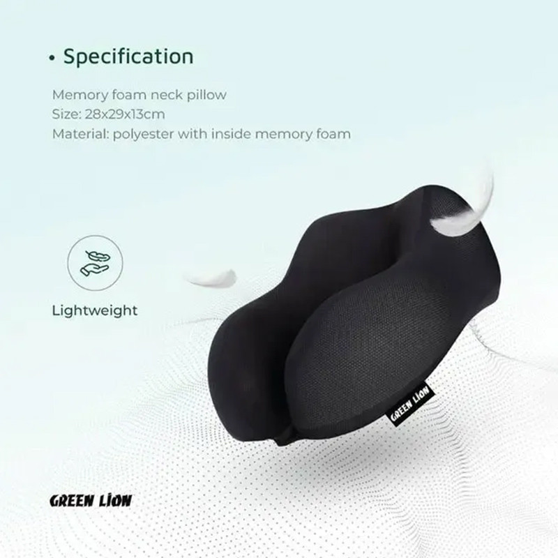 بالش دور گردنی گرین لاین مدل GNMEFMNECKBK
