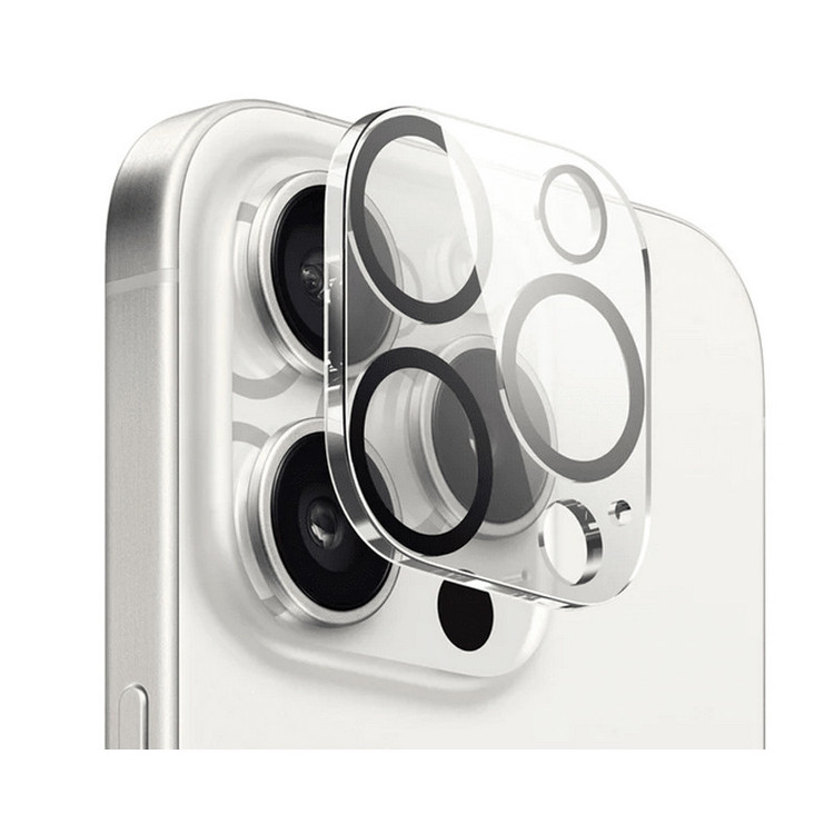 محافظ لنز دوربین گرین لاین مدل GNTRPCL15MTP مناسب برای گوشی موبایل اپل IPhone 15 Pro / 15 Pro Max