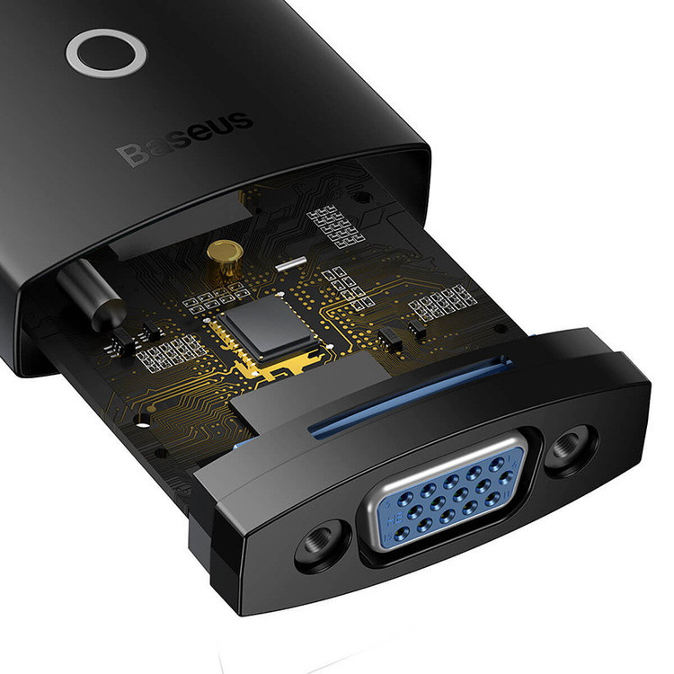 مبدل HDMI به VGA باسئوس مدل WKQX010001 طول 0.2 متر