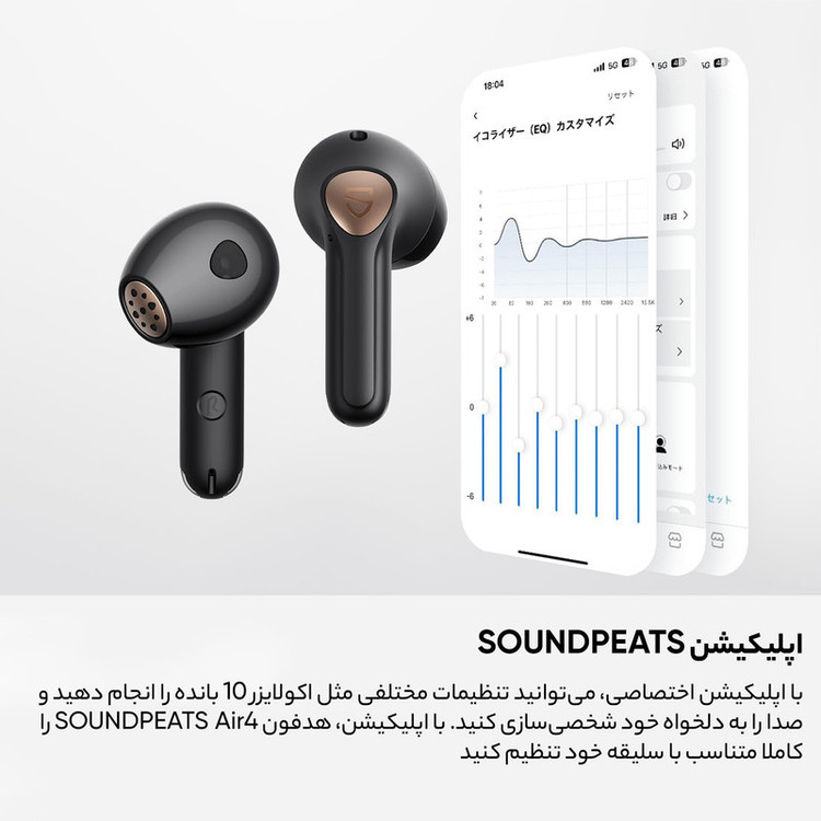 هدفون بی سیم ساندپیتز مدل SAN WIRLESS AIR 4 HANGING