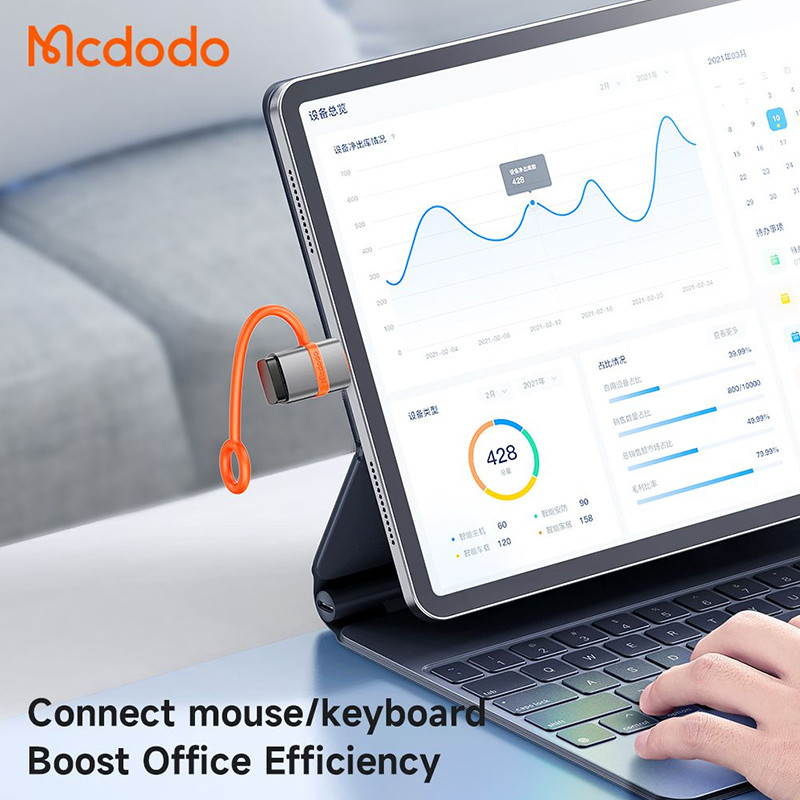 مبدل USB به لایتنینگ مک دودو مدل OT-260