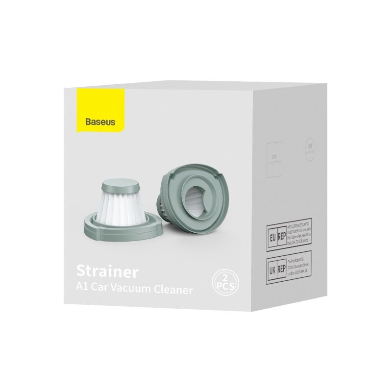 فیلتر جارو شارژی خودرو باسئوس مدل VCAQ010113 بسته 2 عددی