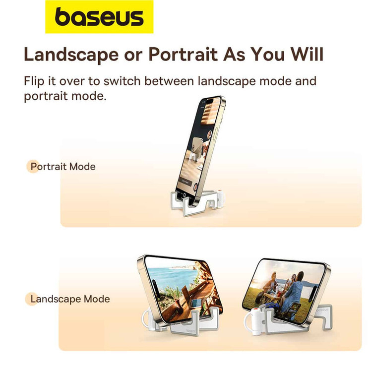 پایه نگهدارنده گوشی موبایل بیسوس مدل Portable Series