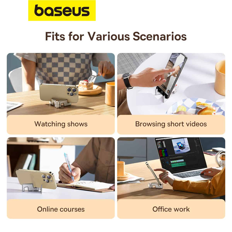 پایه نگهدارنده گوشی موبایل بیسوس مدل Portable Series