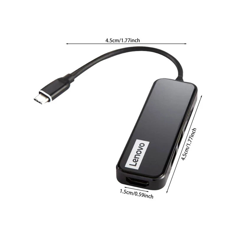 هاب 5 پورت USB-C لنوو مدل 05