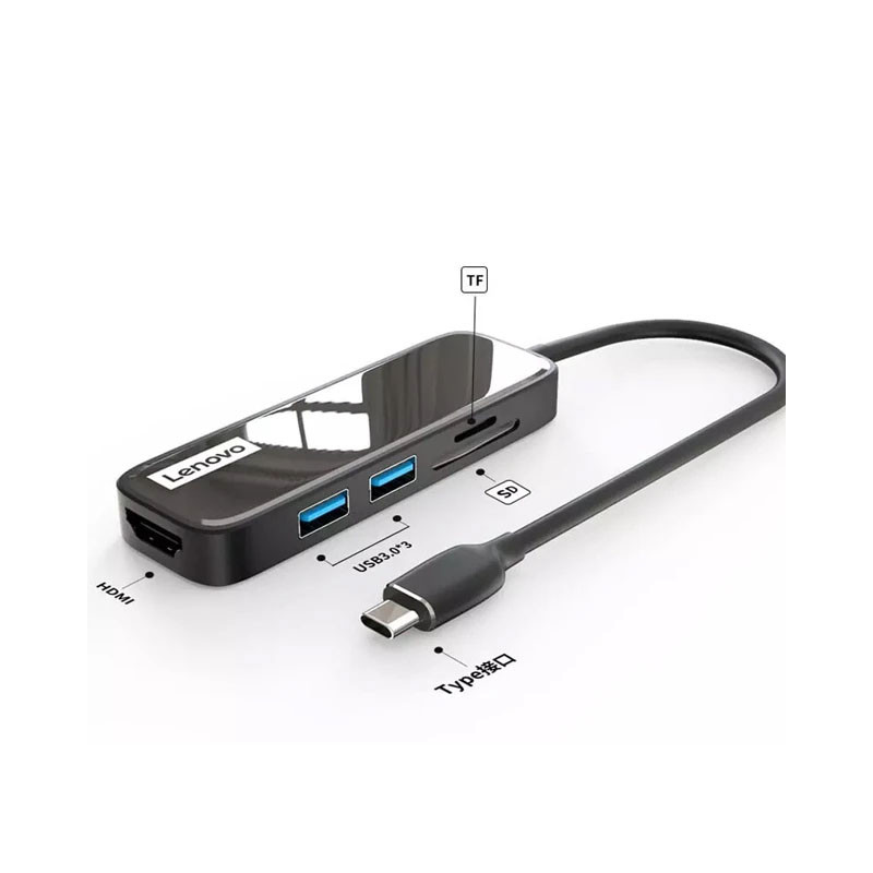 هاب 5 پورت USB-C لنوو مدل 05