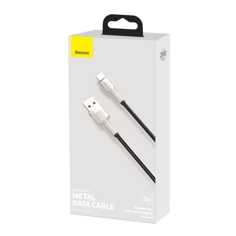 کابل تبدیل USB به USB-C باسئوس مدل 66w طول 2متر