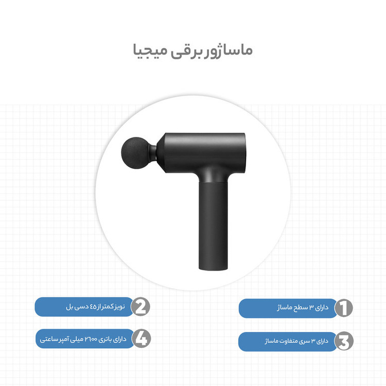 ماساژور برقی میجیا مدل Q01-ZJ