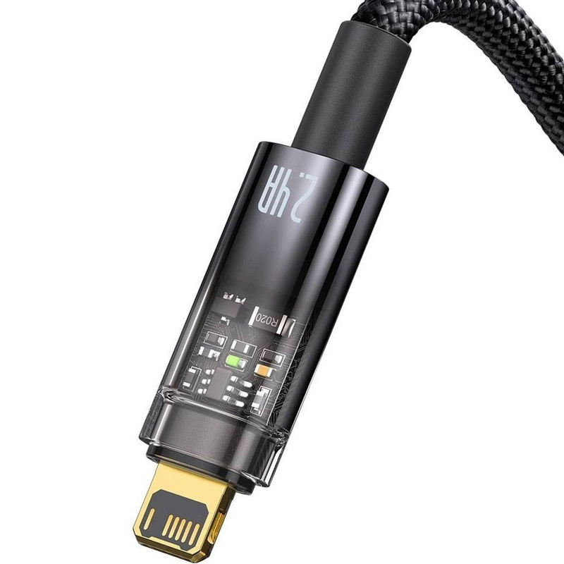 کابل USB به لایتنینگ بیسوس مدل CATS000501-Explore series طول 2 متر