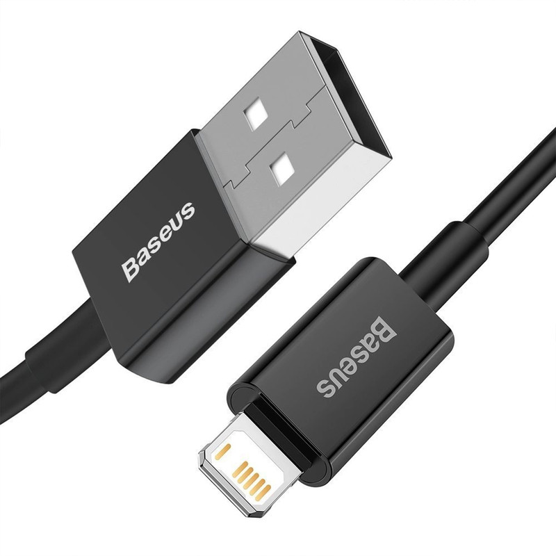 کابل تبدیل USB به لایتنینگ باسئوس مدل FAST-CALYS طول 2 متر
