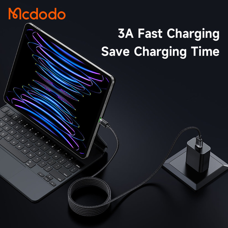 کابل تبدیل USB-A به لایتنینگ مک دودو مدل CA-600 طول 1.2 متر