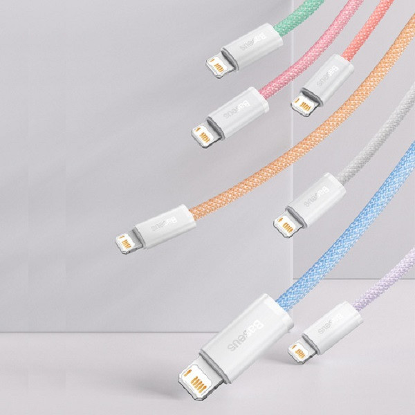 کابل تبدیل USB به لایتنینگ باسئوس مدل CALD0005 طول 2 متر