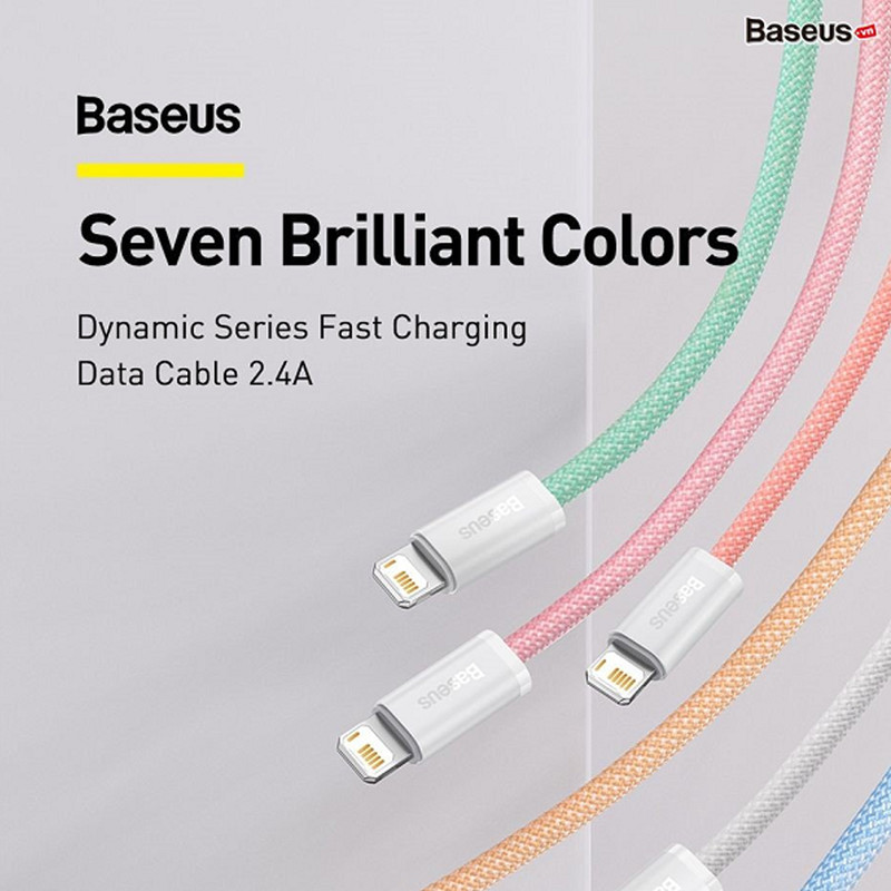 کابل تبدیل USB به لایتنینگ باسئوس مدل CALD0005 طول 2 متر