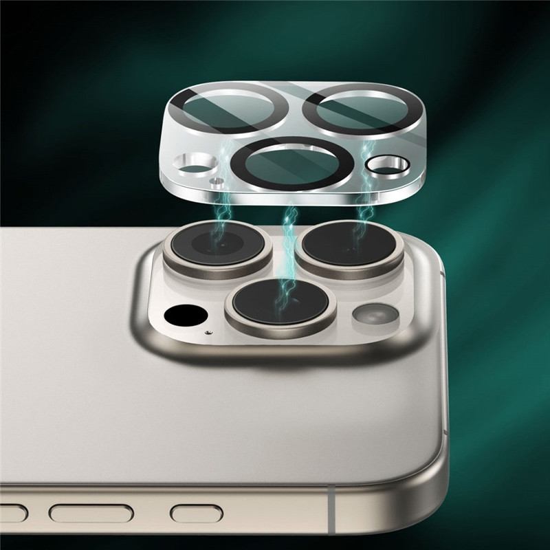 محافظ لنز دوربین گرین لاین مدل GNTRPCL16PMTP مناسب برای گوشی موبایل اپل IPhone 16 Pro / 16 Pro Max