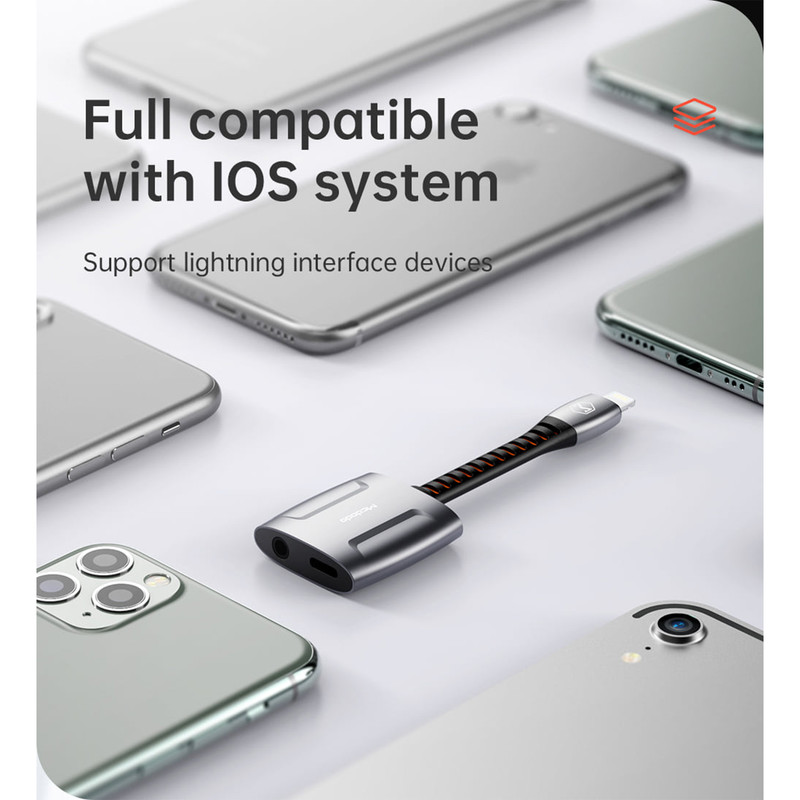 کابل تبدیل USB به لایتنینگ مک دودومدل CA-6340 طول 0.03 متر