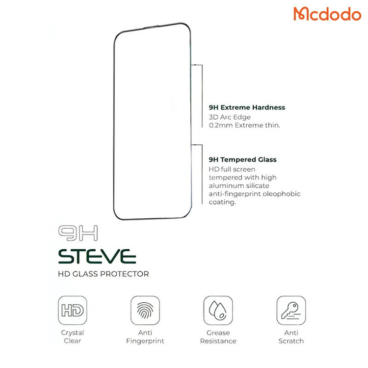 محافظ صفحه نمایش مک دودو مدل PF-6860 مناسب برای گوشی موبایل اپل IPhone 16