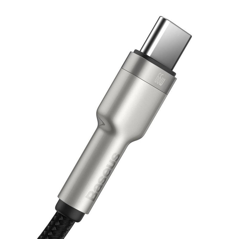 کابل تبدیل USB به USB-C باسئوس مدل Metal Data cable 66W طول 2 متر