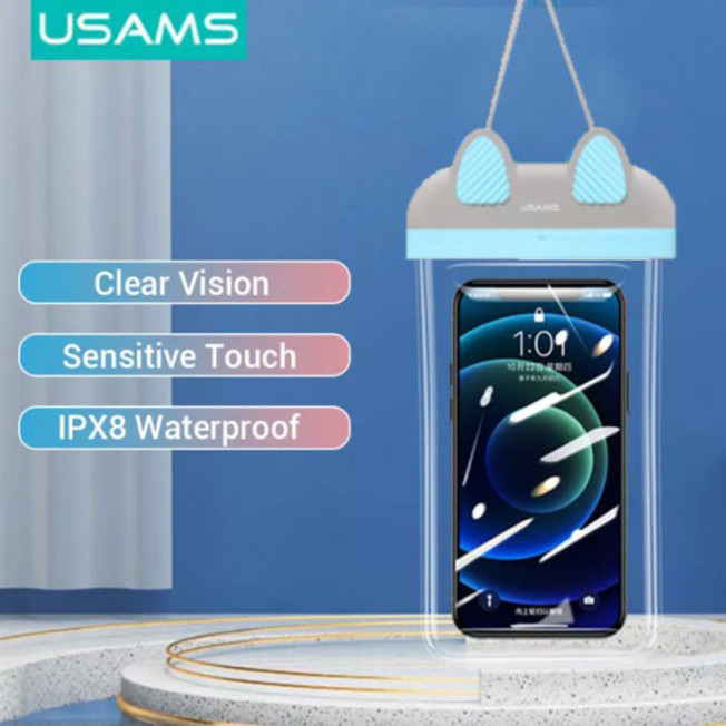 کیف ضد آب یوسمز مدل US-YD010 مناسب برای گوشی موبایل تا سایز 7.0 اینچ