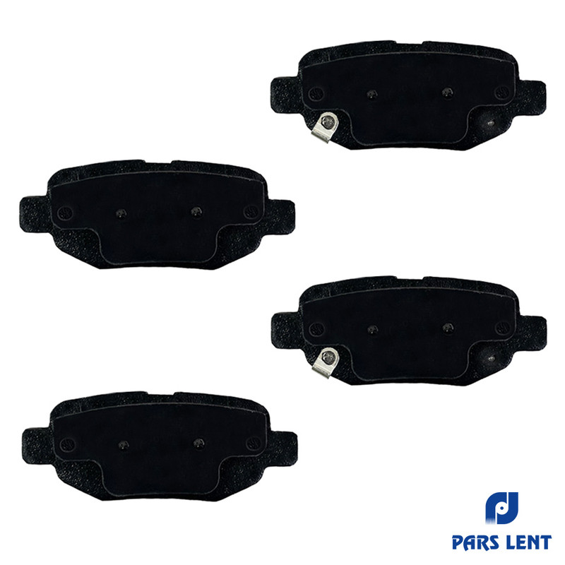 لنت ترمز عقب لنت پارس کد 1-80164 دو جفت مناسب برای تیگارد X35