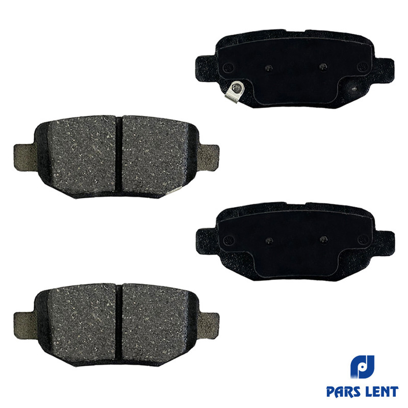 لنت ترمز عقب لنت پارس کد 1-80164 دو جفت مناسب برای تیگارد X35