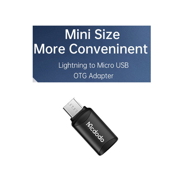 مبدل لایتنینگ به microUSB مک دودو مدل New Pack-771