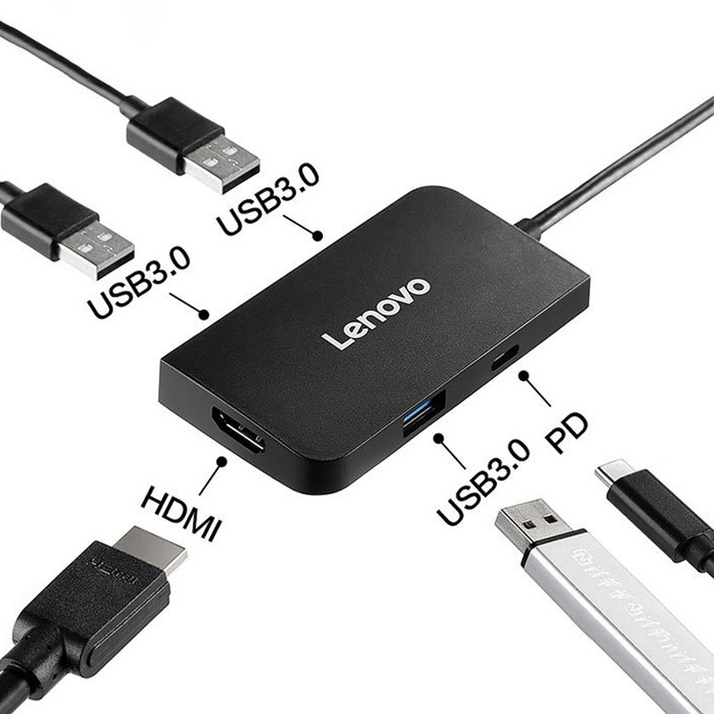 هاب 5 پورت USB-C لنوو مدل S705