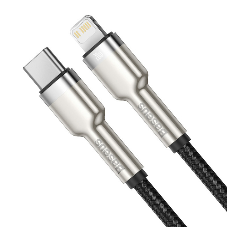 کابل تبدیل USB-C به لایتنینگ باسئوس مدل CATLJK-B0 طول 2 متر