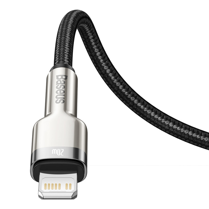 کابل تبدیل USB-C به لایتنینگ باسئوس مدل CATLJK-B0 طول 2 متر