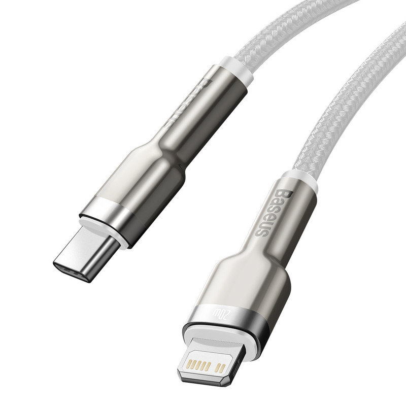 کابل تبدیل USB-C به لایتنینگ باسئوس مدل CATLJK-B0 طول 2 متر