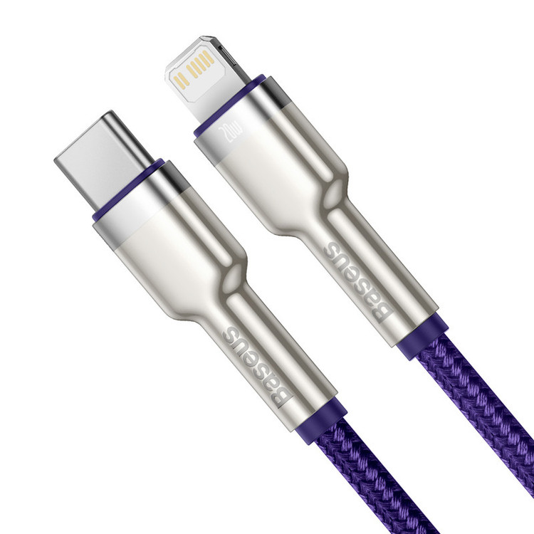 کابل تبدیل USB-C به لایتنینگ باسئوس مدل CATLJK-B0 طول 2 متر