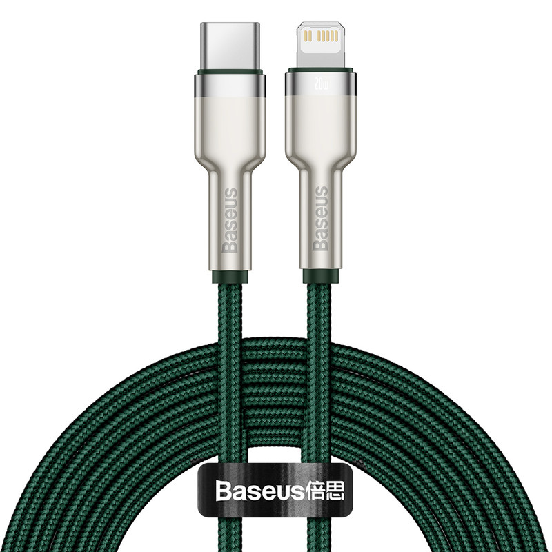 کابل تبدیل USB-C به لایتنینگ باسئوس مدل CATLJK-B0 طول 2 متر