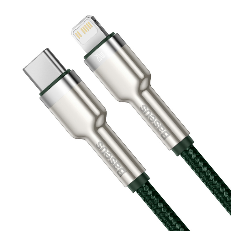 کابل تبدیل USB-C به لایتنینگ باسئوس مدل CATLJK-B0 طول 2 متر