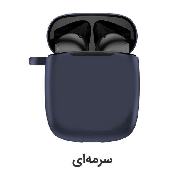 کاور مدل jelly مناسب برای هندزفری بی سیم باسئوس W04 / W04 Pro